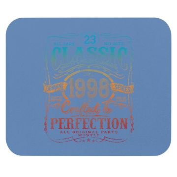 Discover Vintage 1998 Limited Edition  23rd Birthday Mouse Pad
