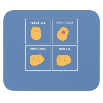 Discover Potato Meme I'm A Potato Vegetarian Vegetable Mouse Pad