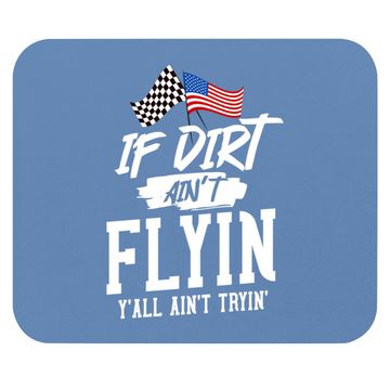 Discover Dirt Track Racing Sprint Car Racing Mouse Pad