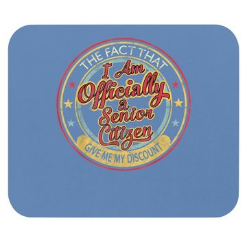 Discover 65 Year Old Gifts ly A Senior Citizen 65th Birthday Mouse Pad