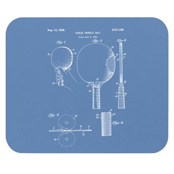 Discover Retro Ping Pong Paddle Mouse Pad Vintage Table Mouse Pad