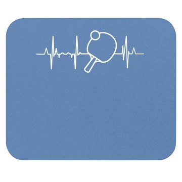Discover Table Tennis Heartbeat Ping Pong Mouse Pad