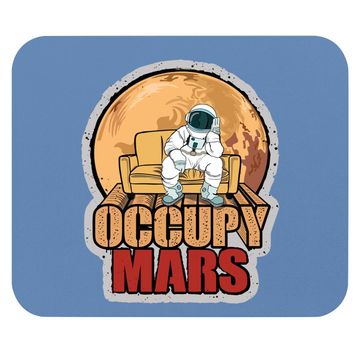 Discover Elon Musk Occupy Mars Mouse Pad