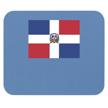 Discover Aifris Dominican Republic Flag Cotton Mouse Pad