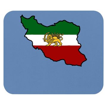 Discover Iran Flag With Lion Mouse Pad