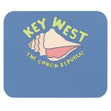 Discover Key West Conch Florida Keys Gift Seceded Conch Mouse Pad
