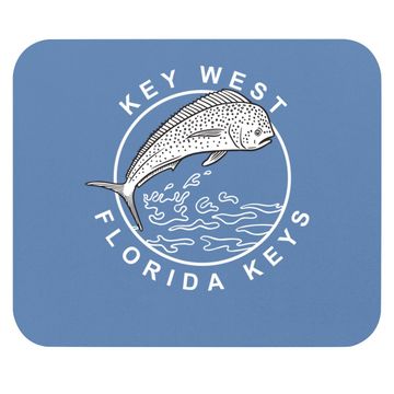 Discover Key West Florida Mahi-mahi Mouse Pad
