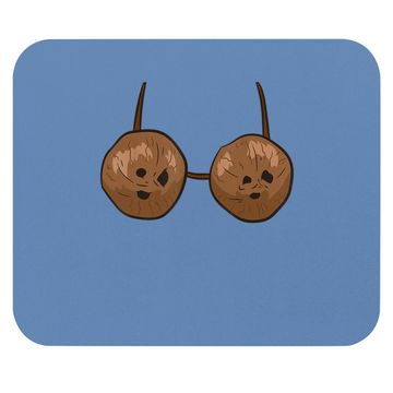 Discover Coconut Summer Coconuts Bra Mouse Pad