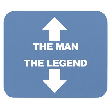 Discover The Man The Legend Humor Mouse Pad