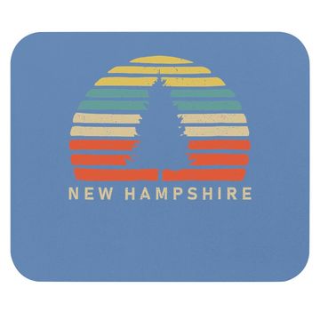 Discover Retro Sunset New Hampshire Mouse Pad