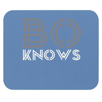 Discover Bo Knows Mouse Pad Bo Knows Mouse Pad