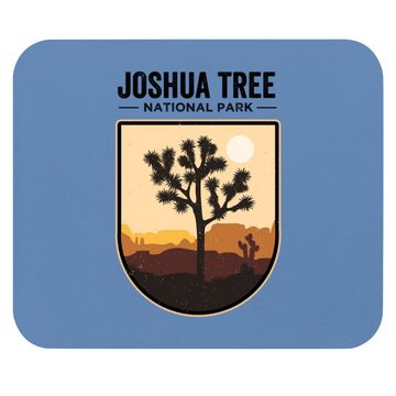 Discover Joshua Tree Mouse Pad Vintage Joshua Tree National Park Mouse Pad