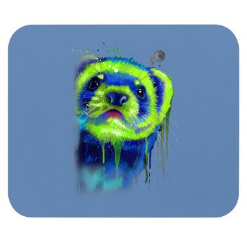 Discover Ferret Artwork - Best Pet Hand Painting Art Gifts Mouse Pad
