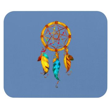 Discover Native American Dreamcatcher Feather Mouse Pad