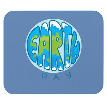 Discover Retro Happy Earth Day, Environment, Saving The Planet Mouse Pad