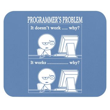 Discover Programmers Problem Fun Developer Mouse Pad