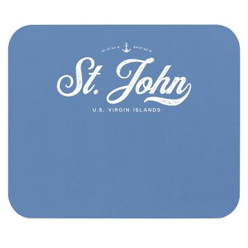 Discover St. John Usvi Vintage Mouse Pad