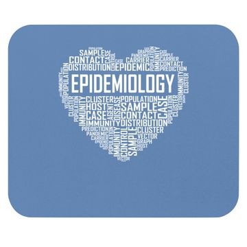 Discover Epidemiology Heart Proud Epidemiologist Mouse Pad