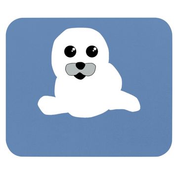 Discover Baby Seal Sea Lion Comic Manga Design Mouse Pad