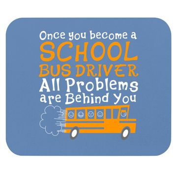 Discover School Bus Driver Mouse Pad