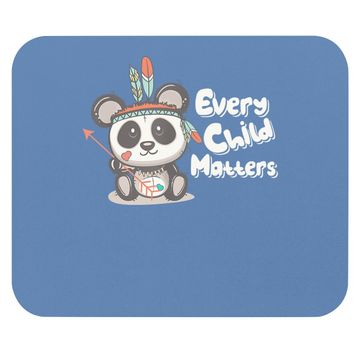 Discover Every Child Matters Panda Indigenous People Orange Day Mouse Pad