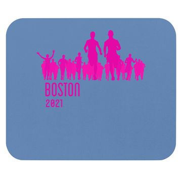 Discover 2021 Boston Runners Mouse Pad