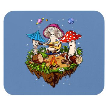 Discover Mushrooms Camping Psychedelic Forest Fungi Festival Mouse Pad