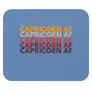 Discover Capricorn Af Apparel Zodiac Mouse Pad