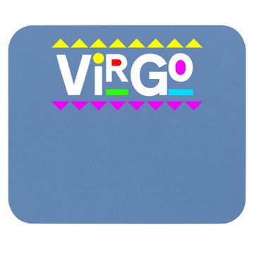 Discover Virgo Zodiac Design 90s Style Mouse Pad