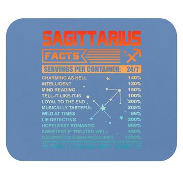 Discover Birthday Sagittarius Facts Mouse Pad