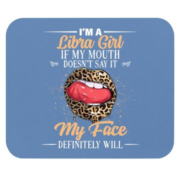 Discover I Am A Libra Girl Mouse Pad