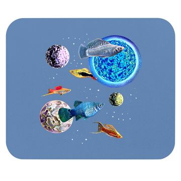 Discover Platies Community Fish Tank Mouse Pad