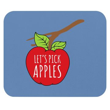 Discover Apple Picking Inspired Mouse Pad
