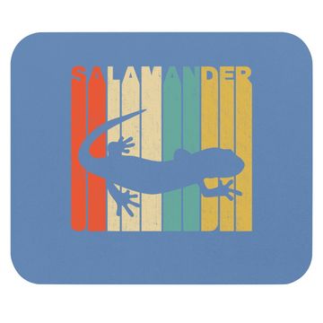 Discover Vintage Retro Style Salamander Silhouette Mouse Pad