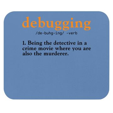 Discover Debugging Definition Mouse Pad Code Coding Computer Programmer Mouse Pad