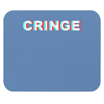Discover Optical Illusion Cringe Mouse Pad