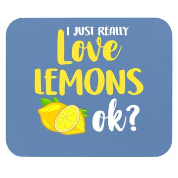 Discover Lemon Lemonade Gift Juice Mouse Pad