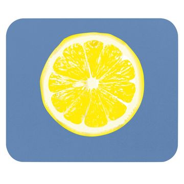 Discover Halloween Yellow Lemon Costume Fruit Mouse Pad