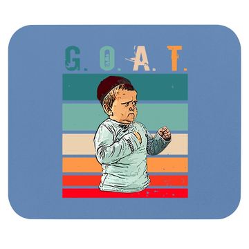 Discover Hasbulla Fighting Meme Goat Mouse Pad