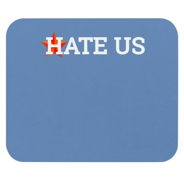 Discover Hate Us Houston Baseball Proud Gift Mouse Pad
