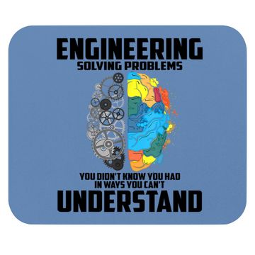 Discover Engineering Definition Engineer Gift Mouse Pad