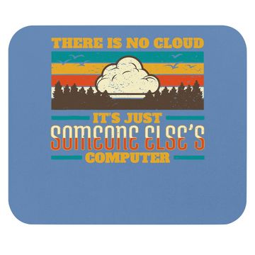 Discover There Is No Cloud It Internet Security Computer Vintage Mouse Pad