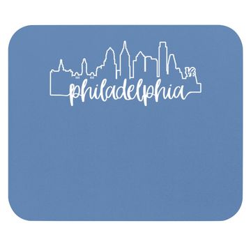 Discover Philadelphia City Skyline Philly Love Gift Mouse Pad