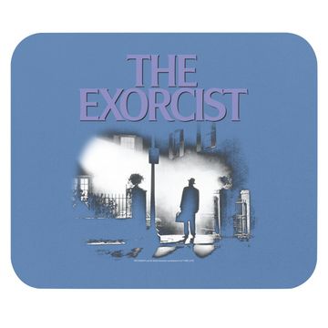 Discover The Exorcist Purple Logo Mouse Pad