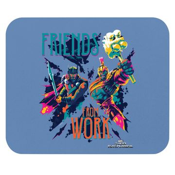 Discover Marvel Thor Ragnarok Working Friends Neon Blast Mouse Pad