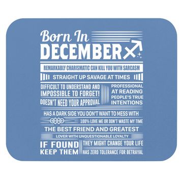 Discover Born In December Sagittarius Mouse Pad