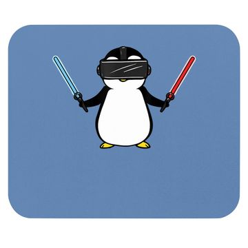 Discover Beat Saber Vr Gamer Penguin Mouse Pad