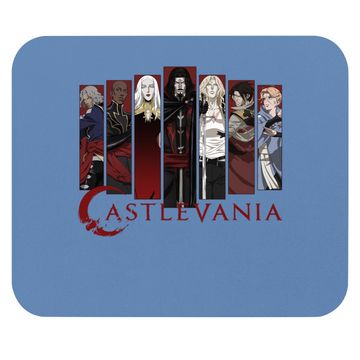 Discover Castlevania Character Panels Mouse Pad