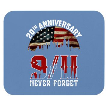 Discover 20 Years Anniversary 911 Never Forget Mouse Pad