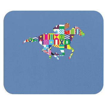 Discover Kentucky Horse Racing Silks Mouse Pad